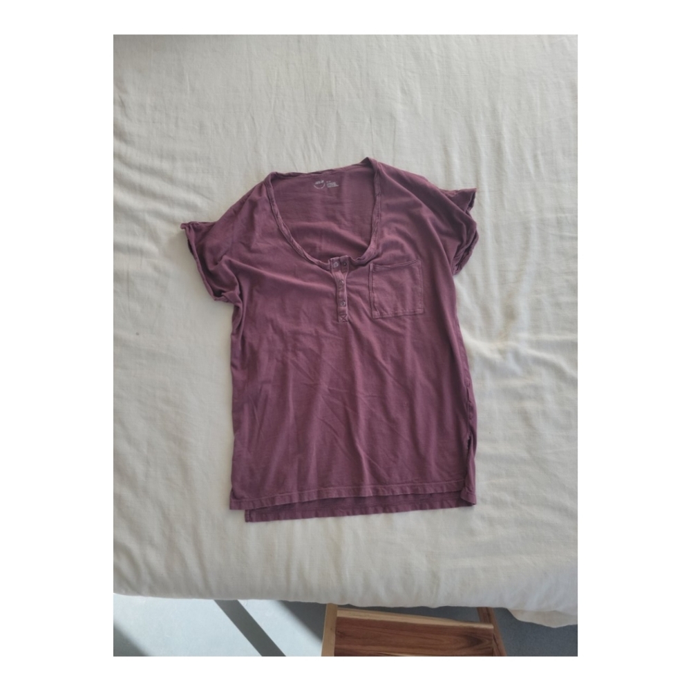 Aerie Roll Sleeve Tshirt